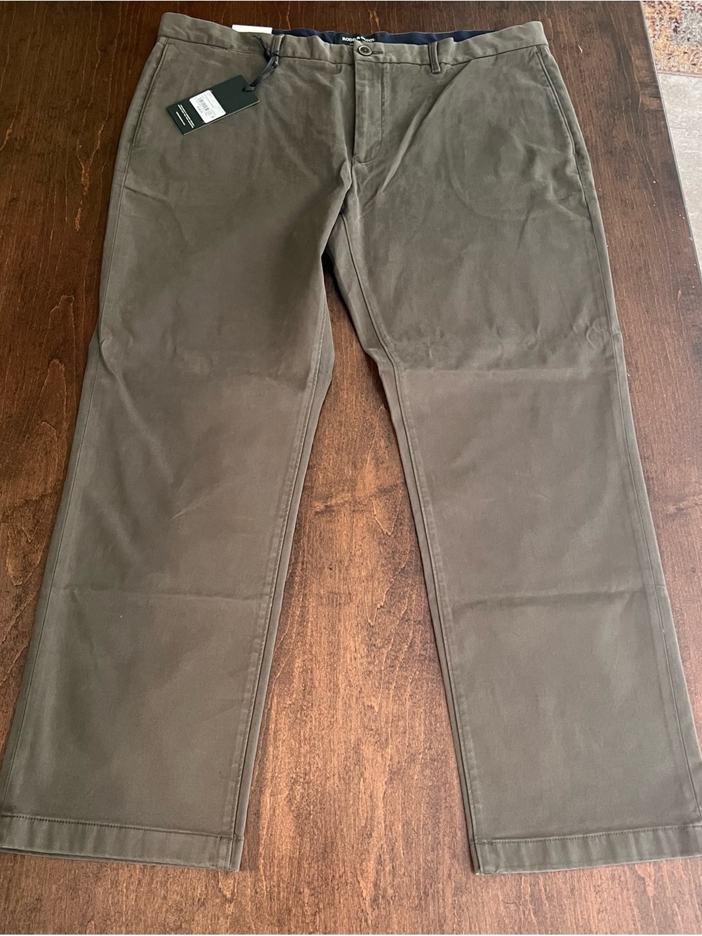 Men's Rodd & Gunn Olive Green Woven Pants 40x30 NWT